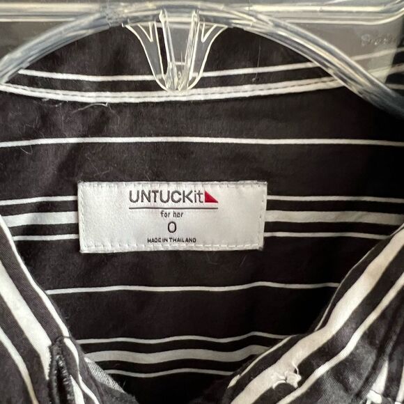 UNTUCKit Willow Classic Striped Shirt Dress - Picture 7 of 13